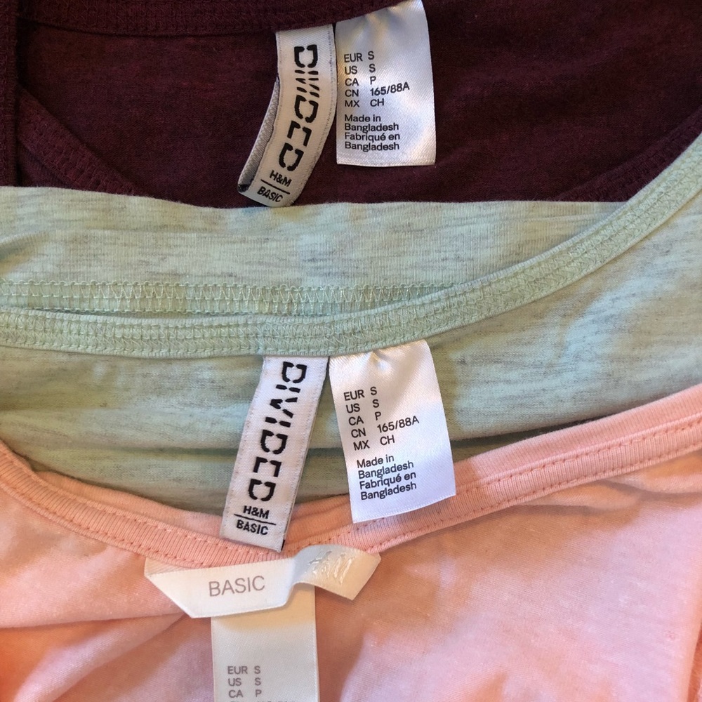 Three Tank Tops